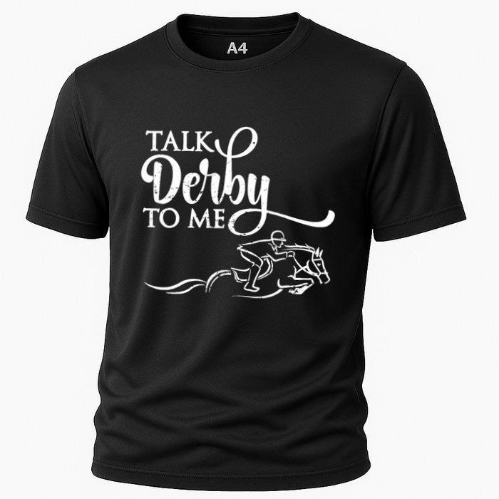 Cool Horse Racing Derby Race Owner Lover Funny Cooling Performance Crew T-Shirt