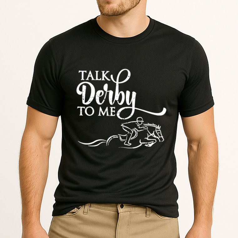 Cool Horse Racing Derby Race Owner Lover Funny Cooling Performance Crew T-Shirt