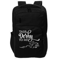 Cool Horse Racing Derby Race Owner Lover Funny Impact Tech Backpack