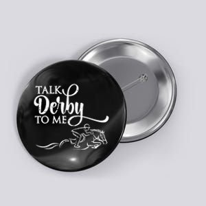 Cool Horse Racing Derby Race Owner Lover Funny Button