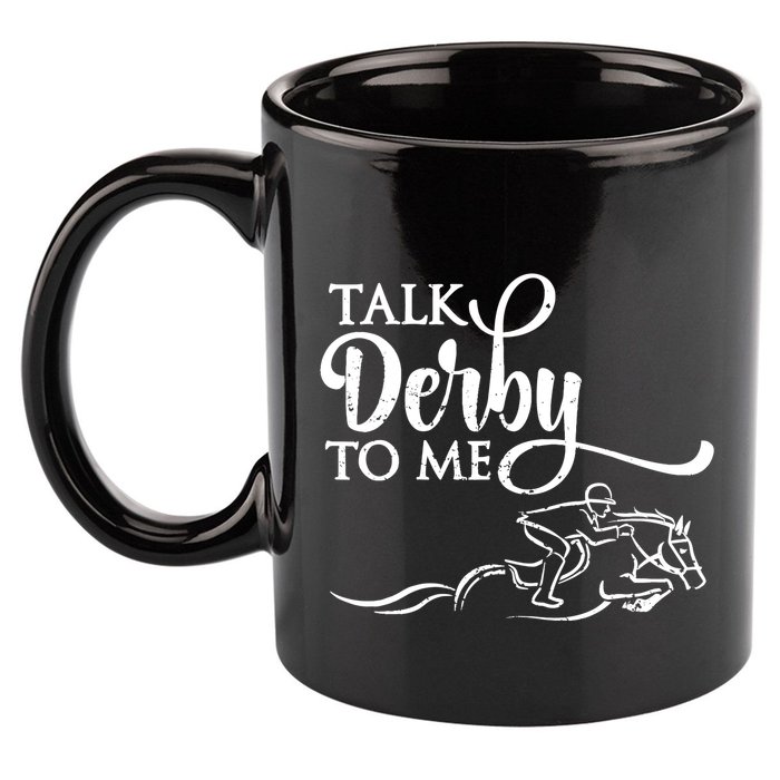 Cool Horse Racing Derby Race Owner Lover Funny 11oz C Handle Ceramic Mug