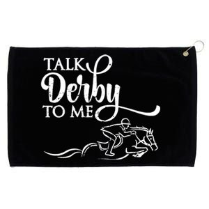 Cool Horse Racing Derby Race Owner Lover Funny Grommeted Golf Towel