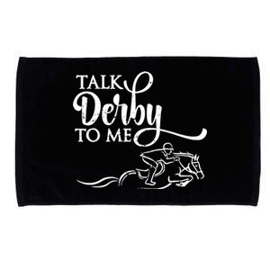 Cool Horse Racing Derby Race Owner Lover Funny Microfiber Hand Towel