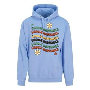 Choose Happiness Retro Sunflower Unisex Surf Hoodie