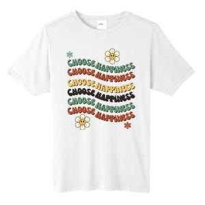 Choose Happiness Retro Sunflower Tall Fusion ChromaSoft Performance T-Shirt