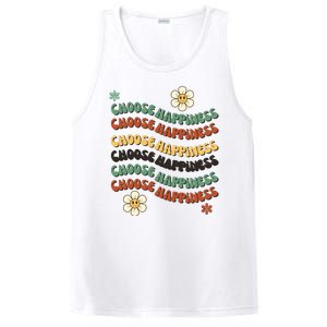 Choose Happiness Retro Sunflower PosiCharge Competitor Tank