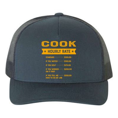 Cook Hourly Rate Labour Day Chef Workers Day Cooker Meaningful Gift Yupoong Adult 5-Panel Trucker Hat