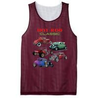 Classic Hot Rod Antique Car Mesh Reversible Basketball Jersey Tank