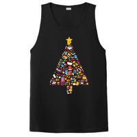 Cozy Holiday Reads Festive Tree Club for Book Lovers PosiCharge Competitor Tank