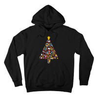 Cozy Holiday Reads Festive Tree Club for Book Lovers Tall Hoodie