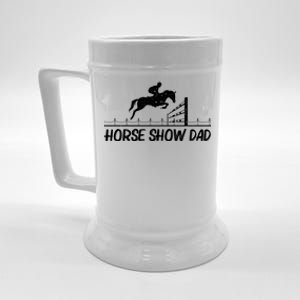 Cool Horse Riding For Dad Father Horseback Equestrian Racing Great Gift Beer Stein