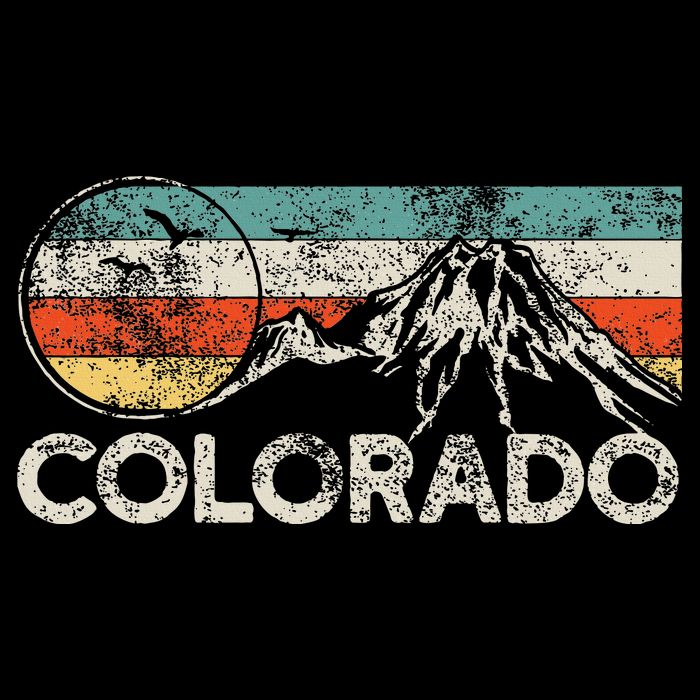 Colorado Hiking Retro Backpack