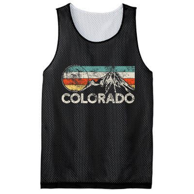 Colorado Hiking Retro Mesh Reversible Basketball Jersey Tank
