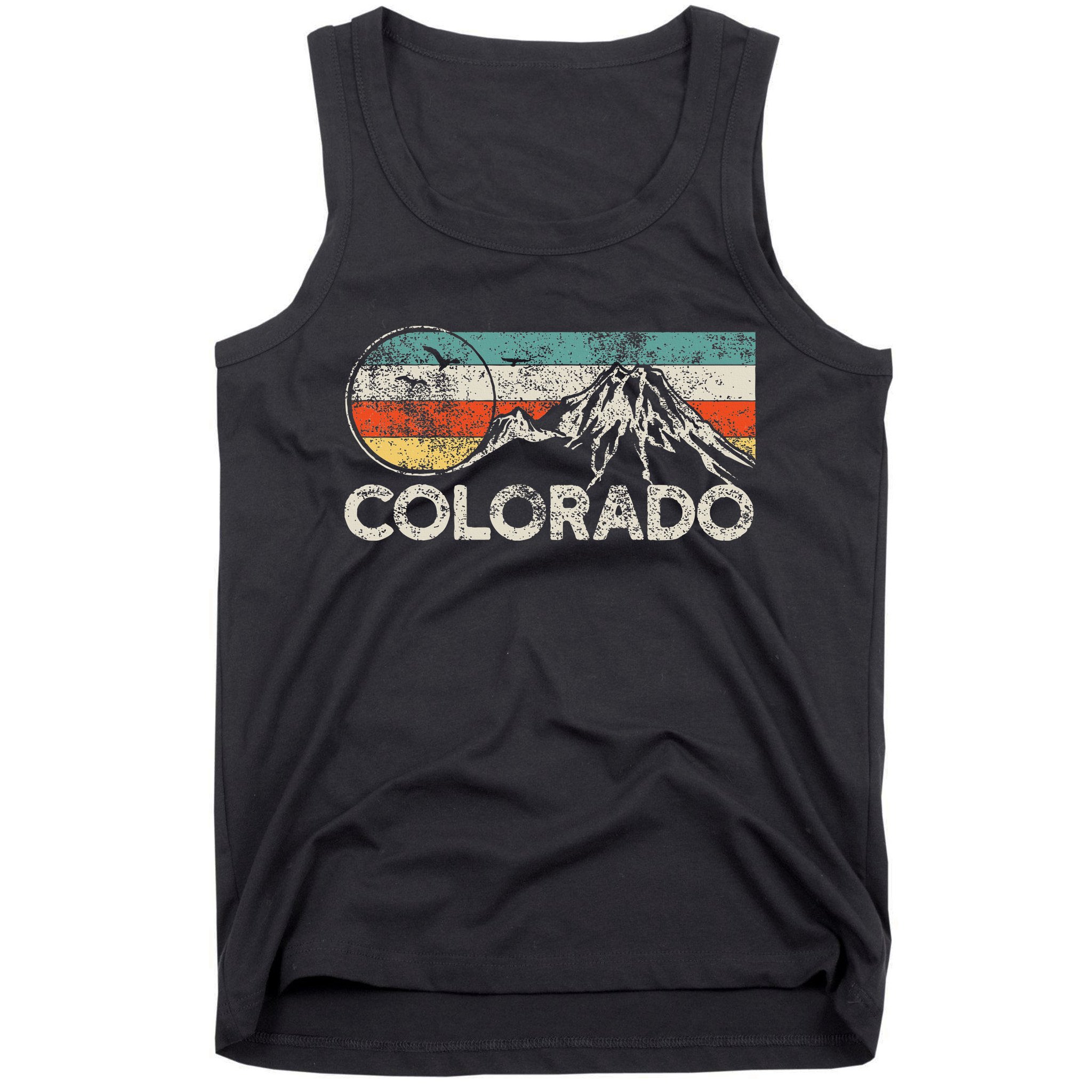 Colorado Hiking Retro Tank Top