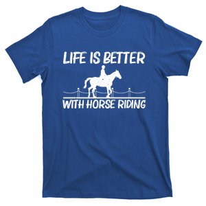 Cool Horse Riding Equestrian Horseback Riding Gift T-Shirt