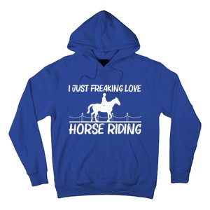 Cool Horse Riding Equestrian Horseback Riding Gift Hoodie