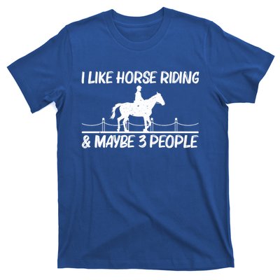 Cool Horse Riding Equestrian Horseback Riding Great Gift T-Shirt