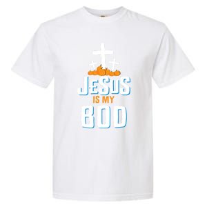 Christian Halloween Religious Jesus Is My Boo Gift Garment-Dyed Heavyweight T-Shirt