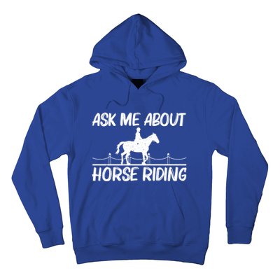 Cool Horse Riding Equestrian Horseback Riding Gift Hoodie