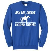 Cool Horse Riding Equestrian Horseback Riding Gift Sweatshirt