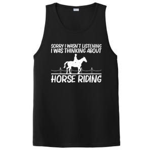 Cool Horse Riding Equestrian Horseback Riding Cool Gift PosiCharge Competitor Tank