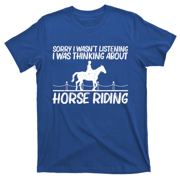 Cool Horse Riding Equestrian Horseback Riding Cool Gift T-Shirt