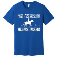 Cool Horse Riding Equestrian Horseback Riding Cool Gift Premium T-Shirt