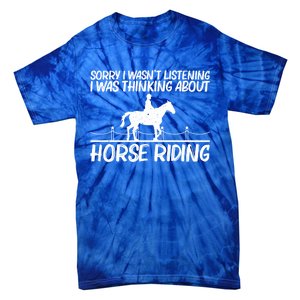 Cool Horse Riding Equestrian Horseback Riding Cool Gift Tie-Dye T-Shirt