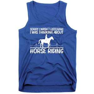 Cool Horse Riding Equestrian Horseback Riding Cool Gift Tank Top