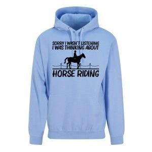 Cool Horse Riding Equestrian Horseback Riding Cool Gift Unisex Surf Hoodie