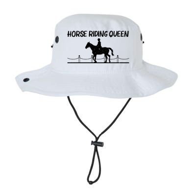 Cool Horse Riding Mom Equestrian Horseback Riding Gift Legacy Cool Fit Booney Bucket Hat