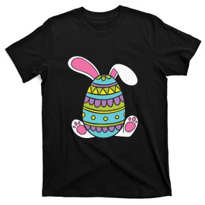 Cute Happy Rabbit Egg Easter Funny Easter Day T-Shirt