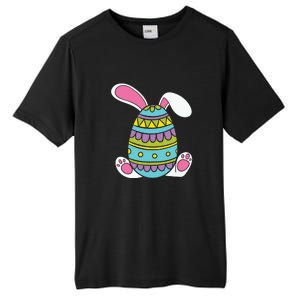 Cute Happy Rabbit Egg Easter Funny Easter Day Tall Fusion ChromaSoft Performance T-Shirt