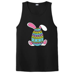 Cute Happy Rabbit Egg Easter Funny Easter Day PosiCharge Competitor Tank