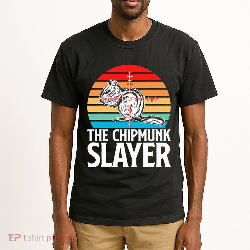 Chipmunk Hunting Retro Vintage The Chipmunk Tall T-Shirt