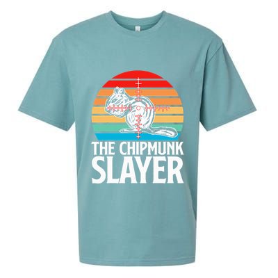 Chipmunk Hunting Retro Vintage The Chipmunk Sueded Cloud Jersey T-Shirt