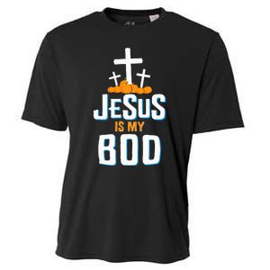 Christian Halloween Religious Jesus Is My Boo Cooling Performance Crew T-Shirt