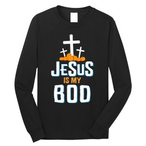 Christian Halloween Religious Jesus Is My Boo Long Sleeve Shirt