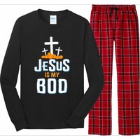 Christian Halloween Religious Jesus Is My Boo Long Sleeve Pajama Set