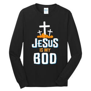 Christian Halloween Religious Jesus Is My Boo Tall Long Sleeve T-Shirt