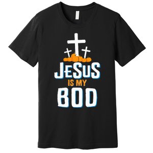 Christian Halloween Religious Jesus Is My Boo Premium T-Shirt