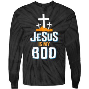 Christian Halloween Religious Jesus Is My Boo Tie-Dye Long Sleeve Shirt