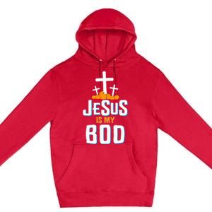 Christian Halloween Religious Jesus Is My Boo Premium Pullover Hoodie