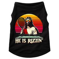 Christian Has Rizzin Easter Table Tennis Doggie Tank