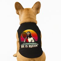 Christian Has Rizzin Easter Table Tennis Doggie Tank