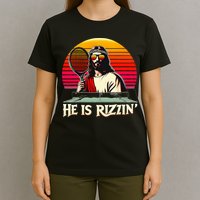 Christian Has Rizzin Easter Table Tennis T-Shirt