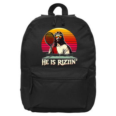 Christian Has Rizzin Easter Table Tennis 16 in Basic Backpack
