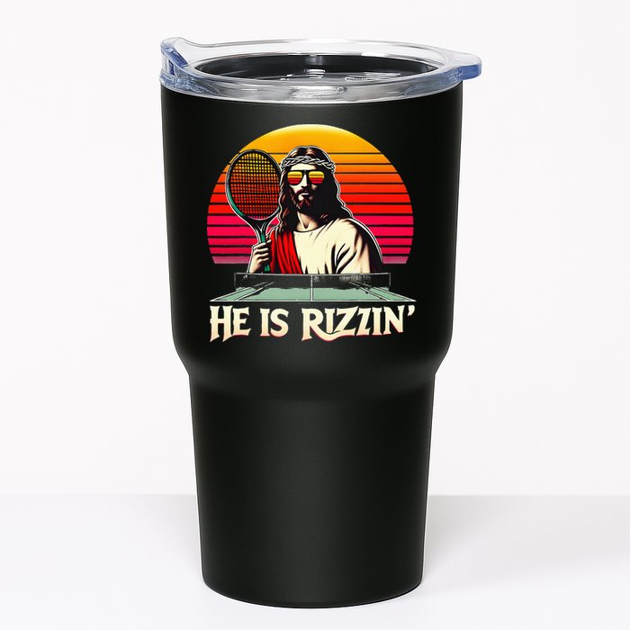 Christian Has Rizzin Easter Table Tennis Tumbler