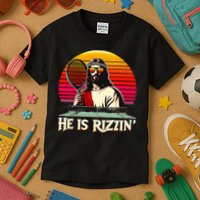 Christian Has Rizzin Easter Table Tennis Kids T-Shirt