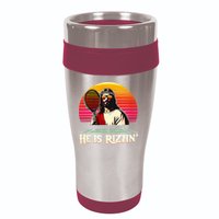 Christian Has Rizzin Easter Table Tennis 16oz Travel Tumbler